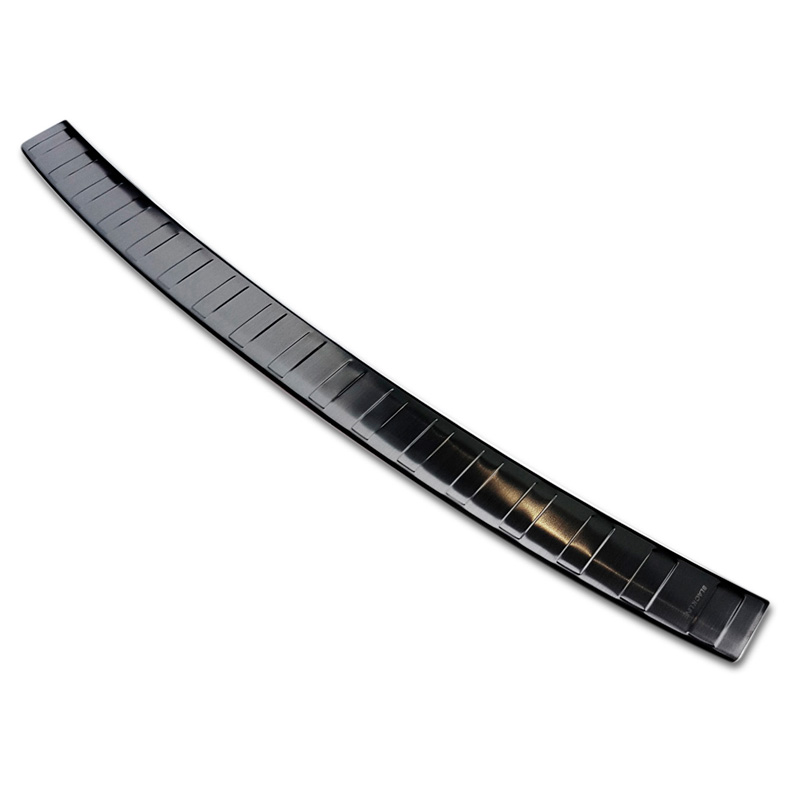 Black Stainless Steel Rear bumper protector  Hyundai Tucson FL 2018- 'Ribs'