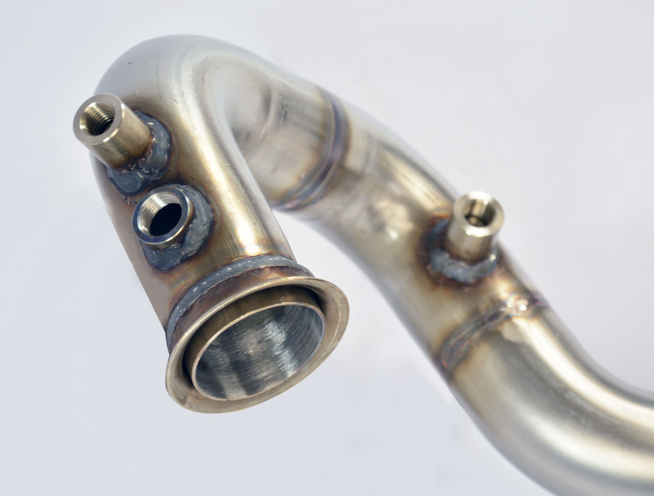 AUDI A3 8V Sedan QUATTRO 2.0 TDI (150 Hp) 2013 Turbo Downpipe (replaces diesel soot filter) With sen