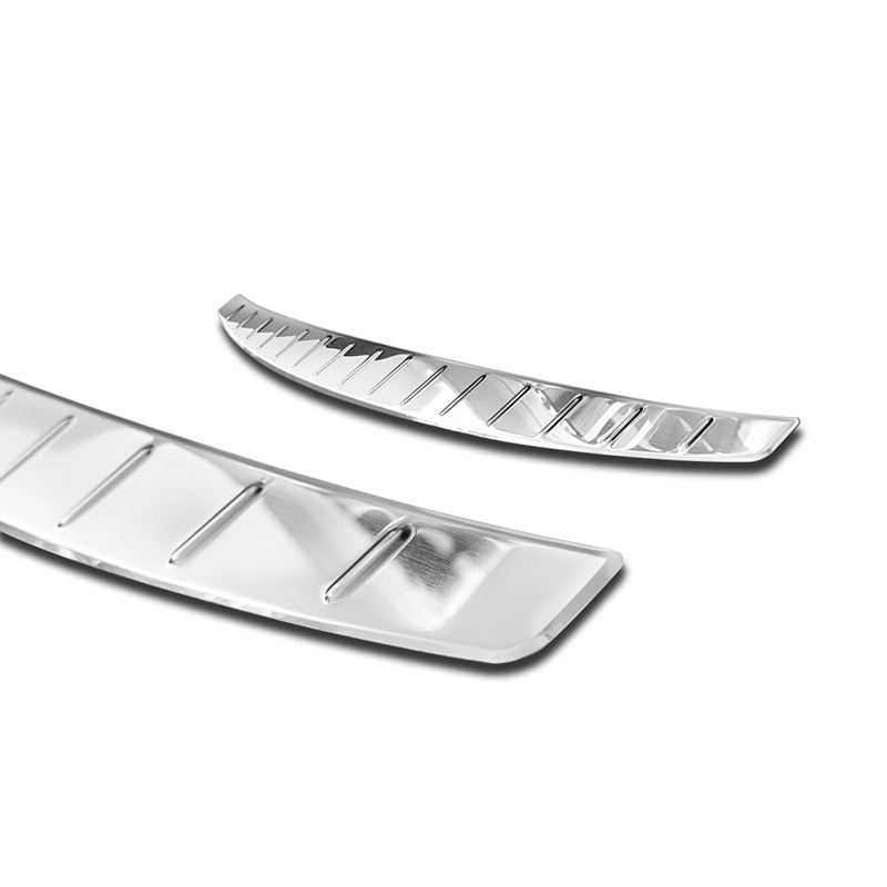 Stainless Steel Rear bumper protector  Mercedes CLA II (C118) 2019- 'Ribs'