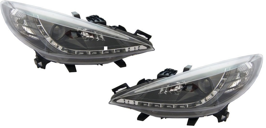 Headlights Peugeot 207 06-09