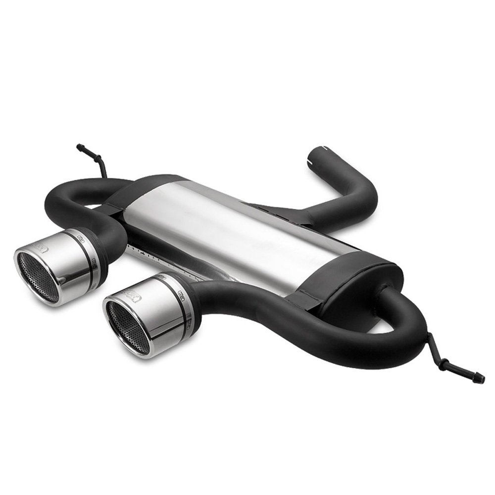 muffler VW Golf V 2003-2008 RVS eindstuk 100mm r32-look ulter