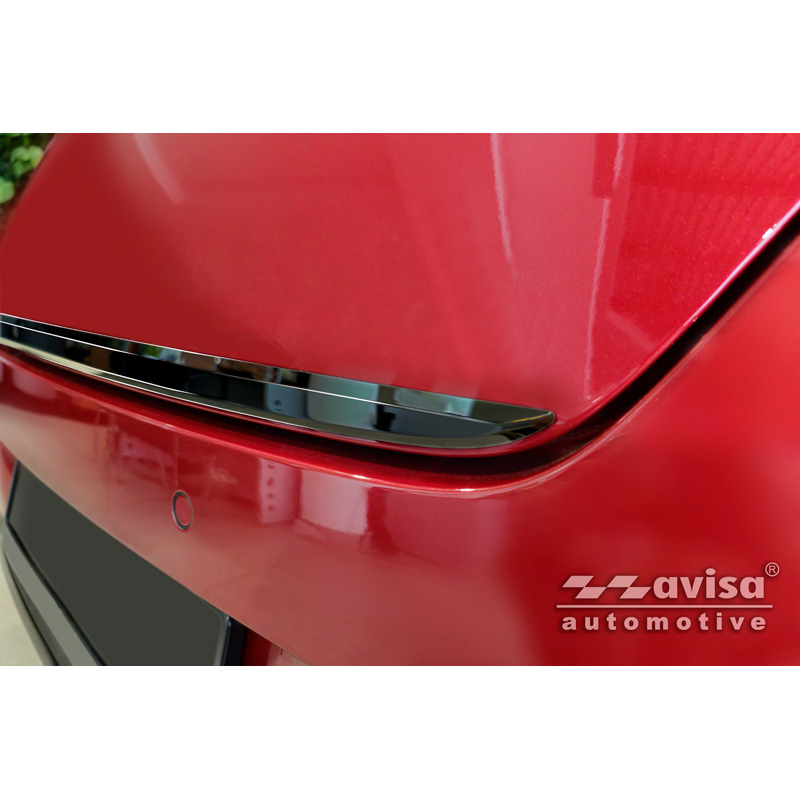 Avisa Black Chrome Stainless Steel Tailgate Trim  Mercedes CLA Shooting Brake (X118) 2019-