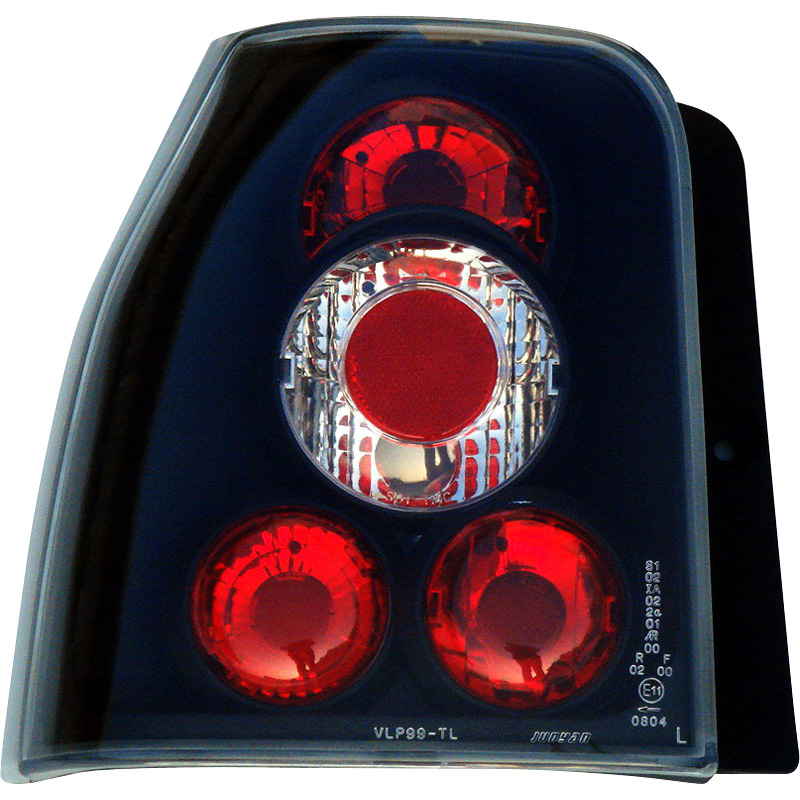 Set Tail Lights  Volkswagen Lupo & Seat Arosa 1998- - Black