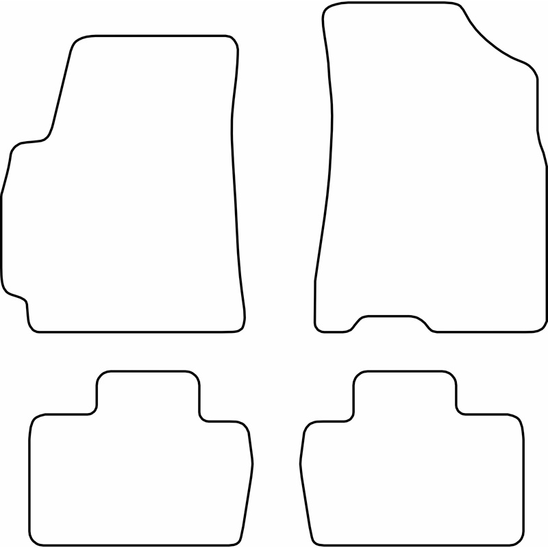 Set car mats  DR DR 3 2018-2022 & DR 3.0 2022-