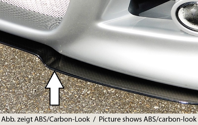 Spoilerzwaard voor Frontbumper BMW E34 E39-Look Niet M5 Rieger