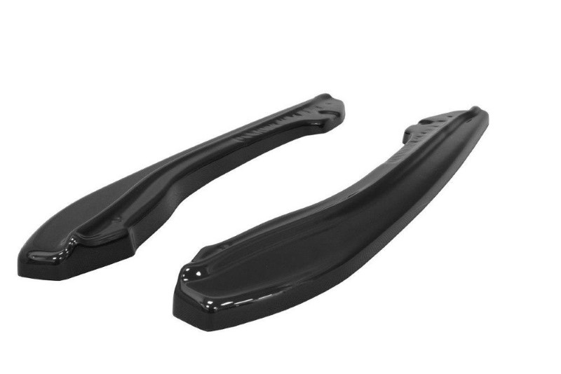 Achterzij Spoiler passend voor BMW M6 E63 Glanzend Zwart