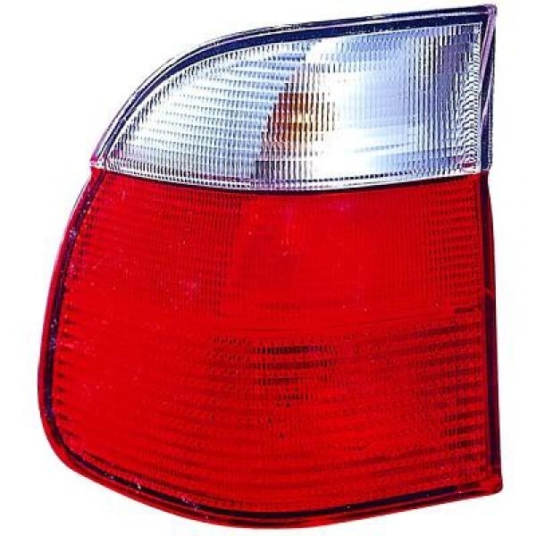 Achterlicht links buiten E39 95-00 ALLEEN TOURING ROOD/WIT