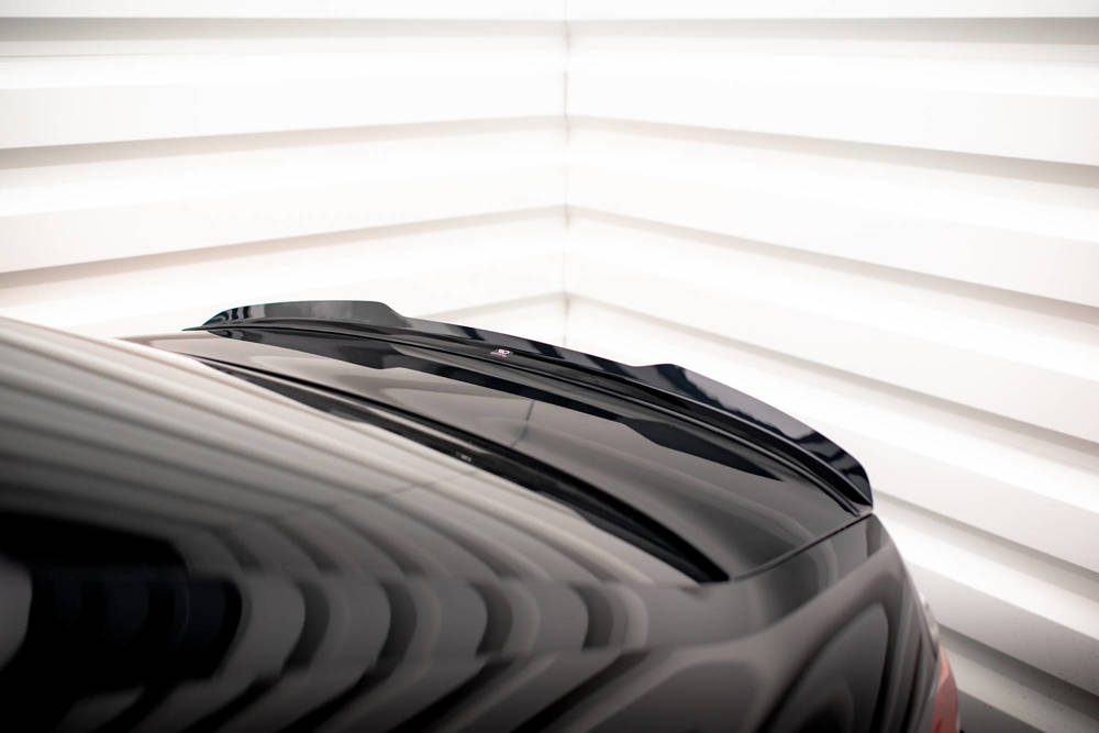 Spoiler passend voor Audi A3 & S-Line 8Y Limousine Maxton Glans Zwart