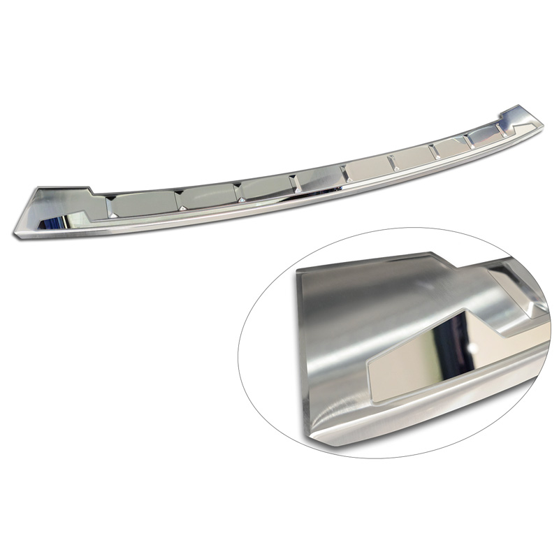 Avisa Stainless Steel Rear bumper protector  Audi Q6 e-tron (GFB) 2024- 'Shadow Premium'