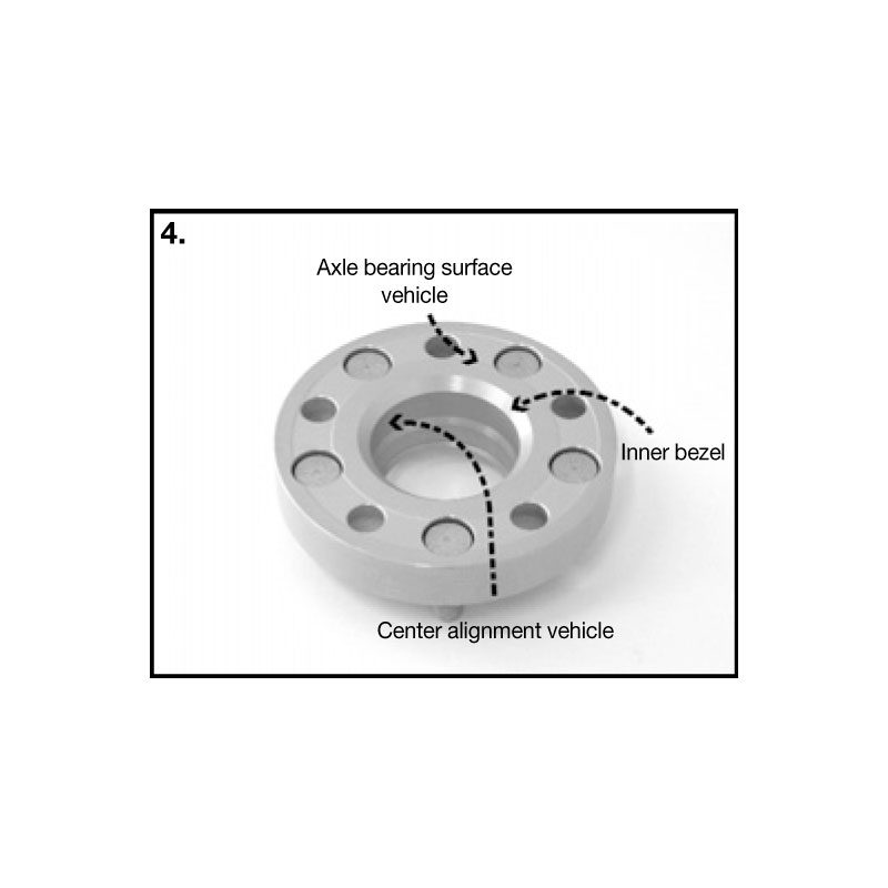 H&R DRM PCD Adapter-System 30mm 5x100-5x130 - Hub 57,1mm->71,6mm - Bolt size M14x1,50