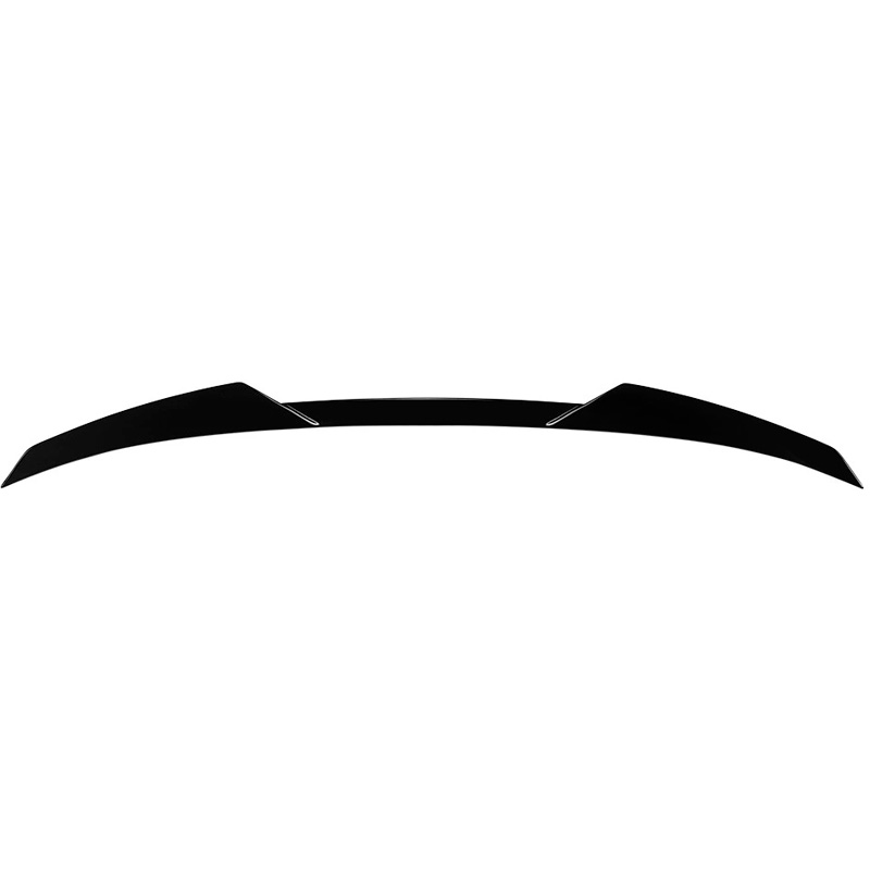 Lower mid  rear spoiler  Audi A4 (B9) Avant Facelift 2019-2024 (ABS Glossy Black)