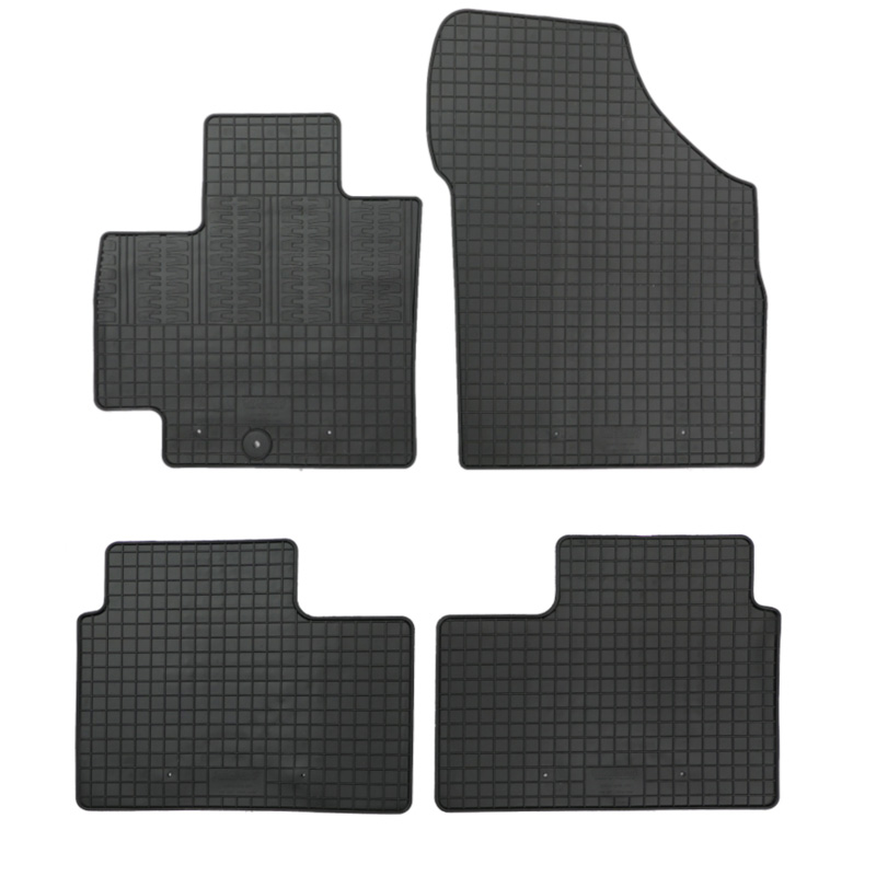 Rubber car mats set  Suzuki Ignis (MF) 2016- (4-pieces + fixing system)