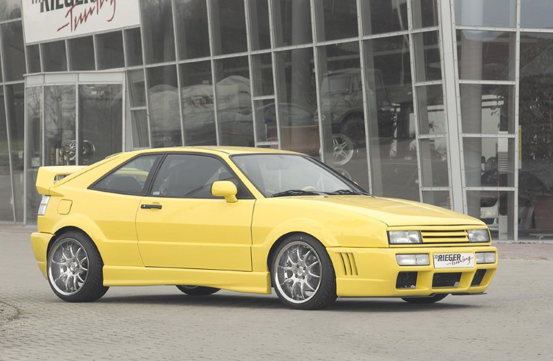 Frontbumper alleen VR6 met zijdelingse air intakes VW Corrado Ri