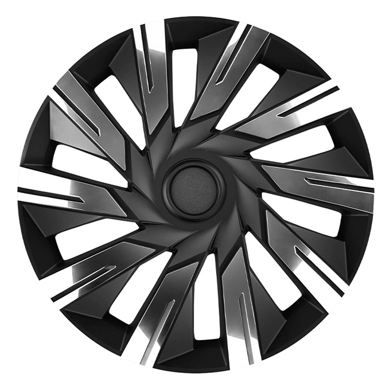 Set J-Tec wheel covers Tecna 15-inch chrome/black