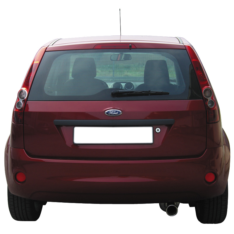 100% Inox Sport Exhaust  Ford Fiesta 1.4 TDCi (68HP) 2002- 80mm