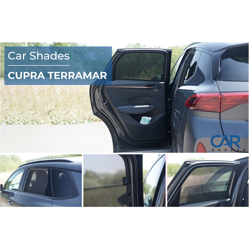 Set Car Shades (rear side doors)  Cupra Terramar (KP1) 2024- (2-pieces)