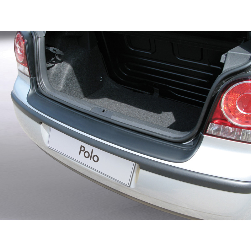 ABS Rear bumper protector  Volkswagen Polo 9N/9N2 Black