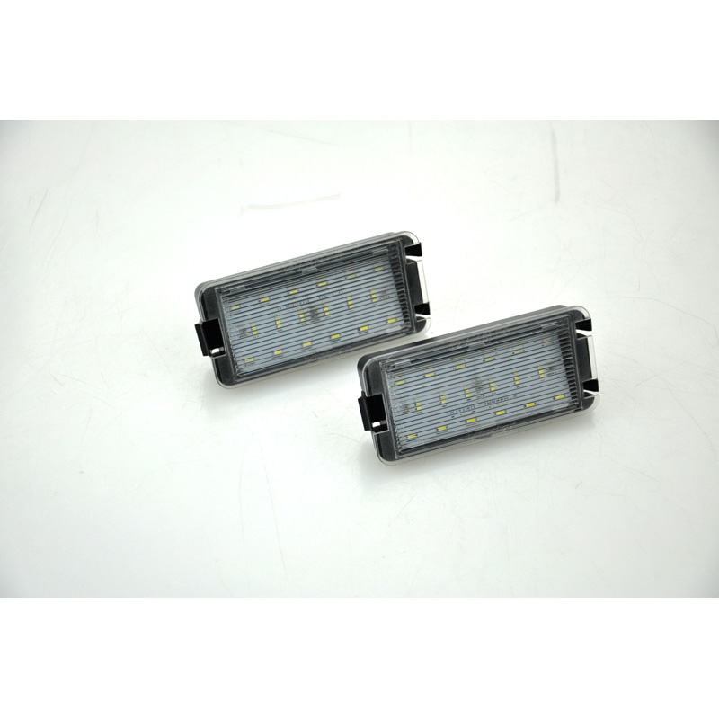 Set LED License Plate Lights  Seat various models