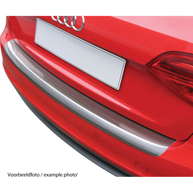 ABS Rear bumper protector  BMW 3-Series E91 Touring 2008-2012 excl. M 'Brushed Alu' Look