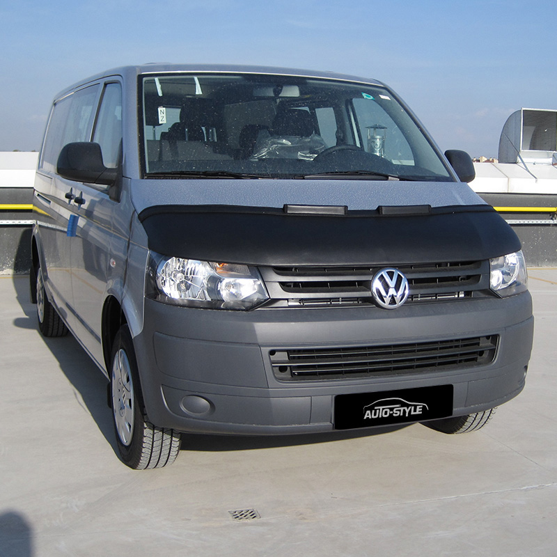 Bonnet Protector  Volkswagen Transporter T5 facelift 2010-2015 black