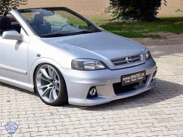 Frontbumper Opel Astra G with mistlichtuitsparing SRS TEC