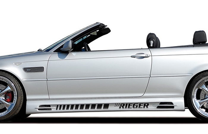 Sideskirts BMW E46 coupe/cabrio/sedan Rieger