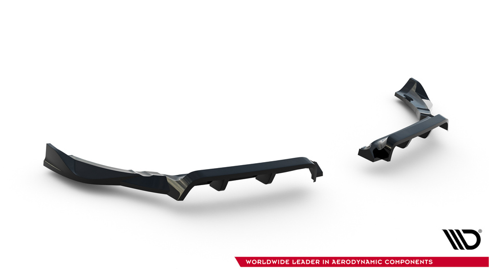 Diffuser (met verticale balken) Porsche 718 Cayman GTS 982c