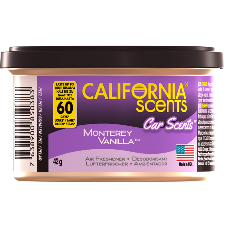 California Scents Air freshener - Monterey Vanilla - Can 42gr