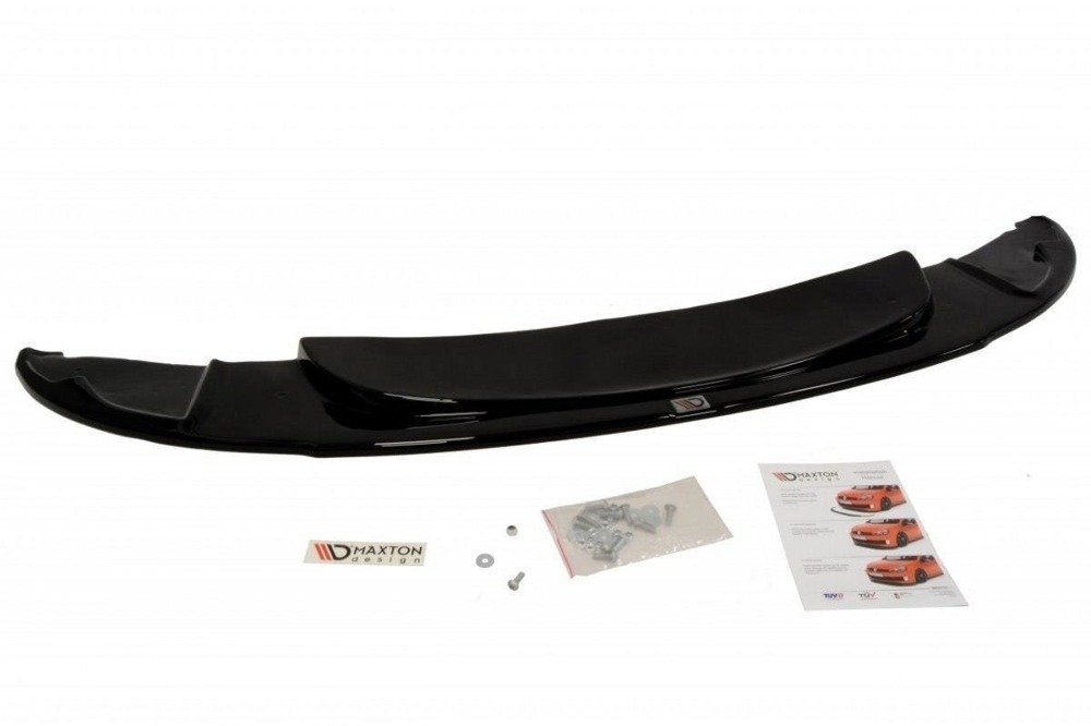Voorspoiler passend voor BMW 1-Serie E87 2004-2008 M-Design Gloss Black