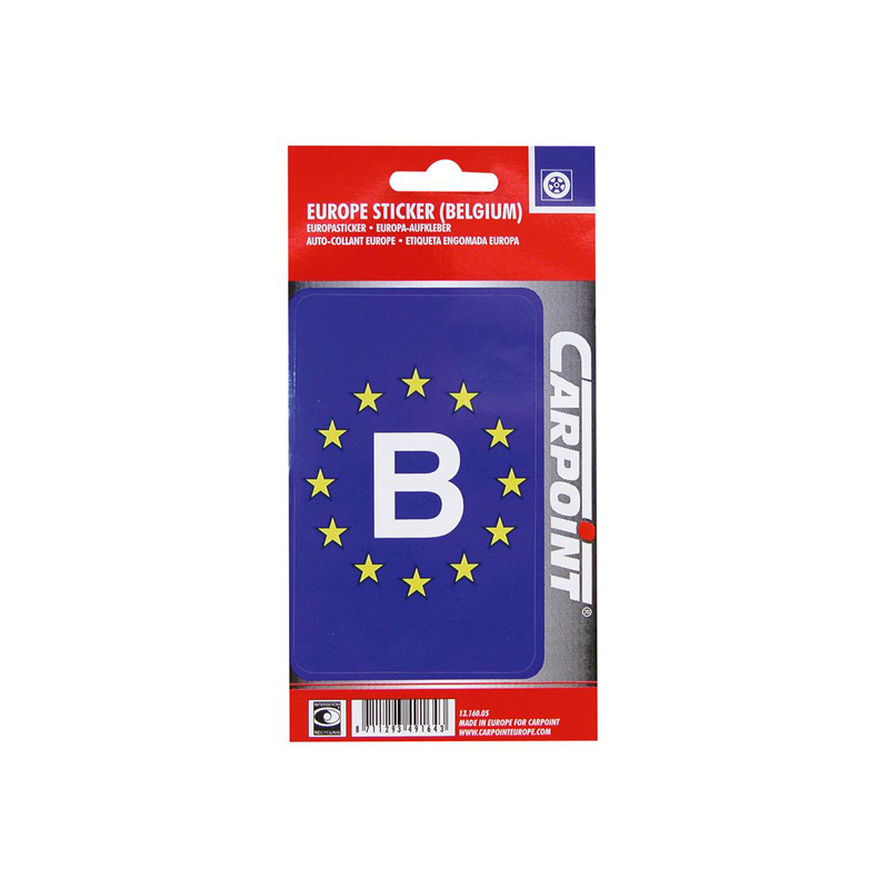 Carpoint Sticker Europe/Belgium