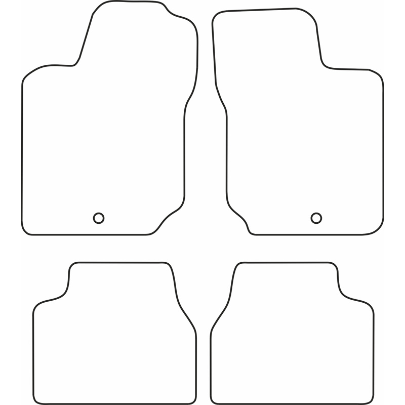 Set car mats  Opel Corsa B / Tigra A 1993-2000