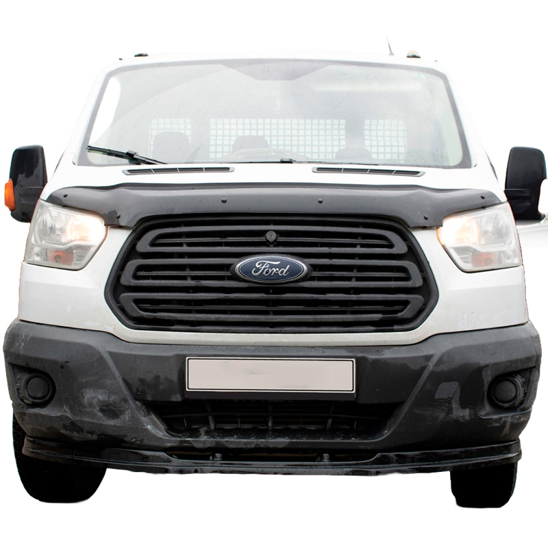 Bonnet Protector  Ford Transit MK8 2014-2019 - Gloss black