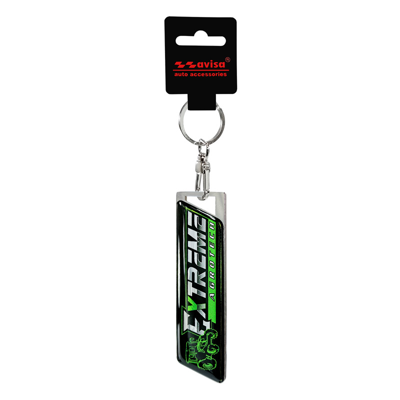 Stainless steel key chain - Extreme Agrotech 3D