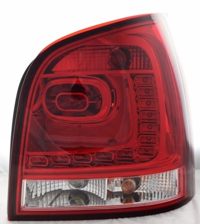 Donkerred / Clear Taillights VW Polo 9N3 (01-05)