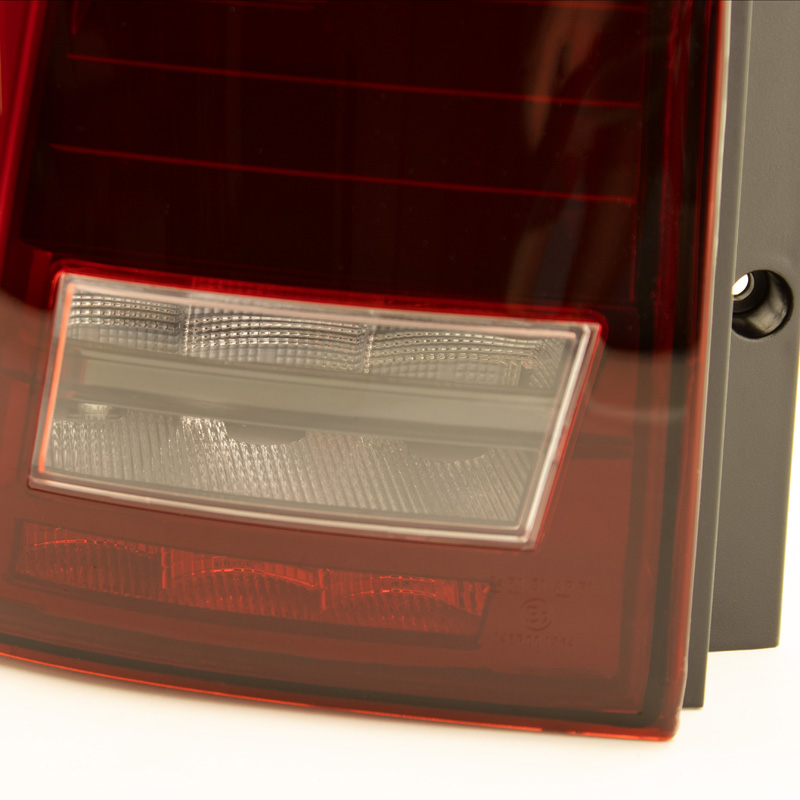 Set LED Tail Lights  Volkswagen Transporter T6 2015-2020 (with hatch) - Red/Smoke - incl. Dynamic Running Light
