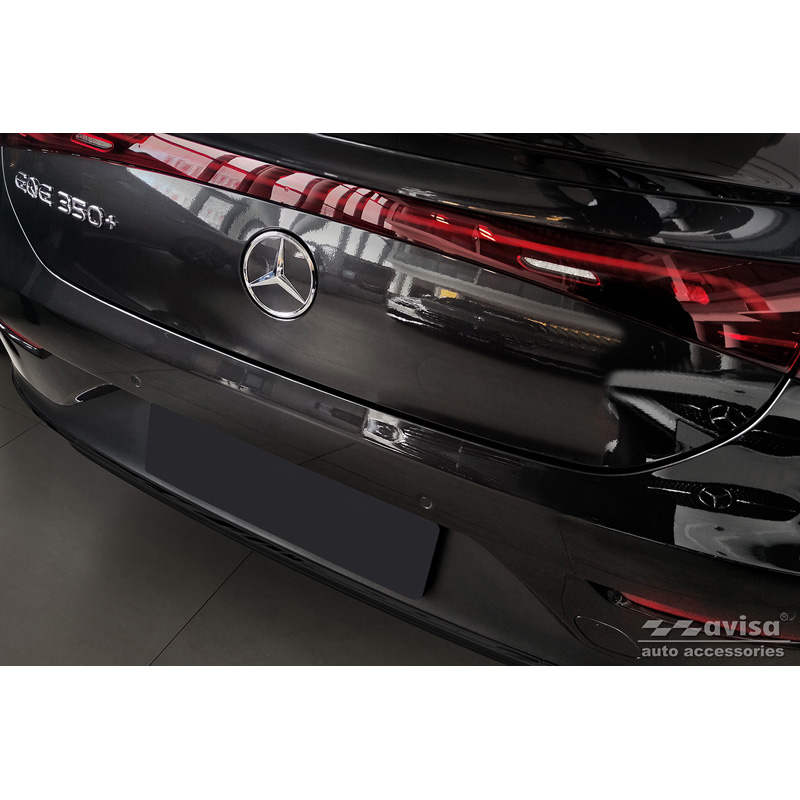 Real 3D Carbon Rear bumper protector  Mercedes EQE (V295) 2022- 'Ribs'