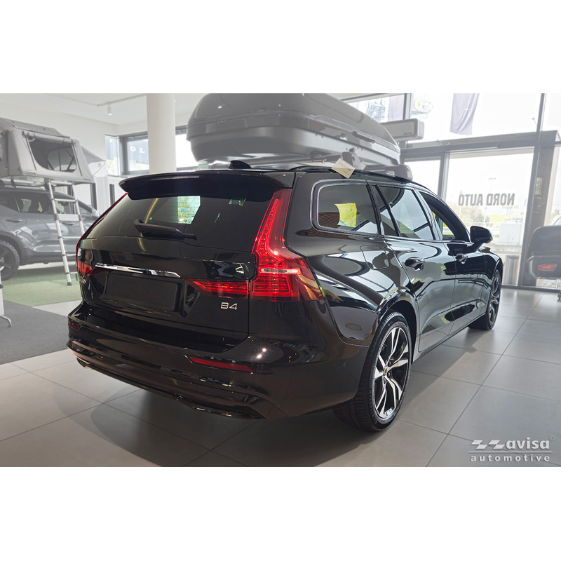 Avisa Chrome Stainless Steel Trunk Tailgate Trim Cover  Volvo V60 II 2018-
