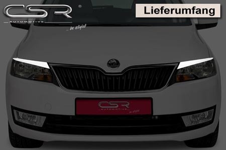 Headlightspoilers Skoda Rapid