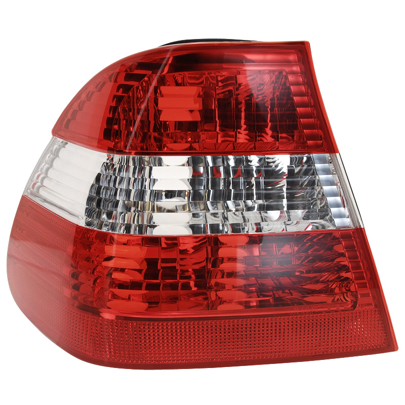 Set Tail Lights  BMW 3-Series E46 Sedan 2002-2005 - Red/White/Red
