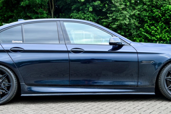 Zijskirts passend voor BMW 5-Serie incl. M-Pakket
