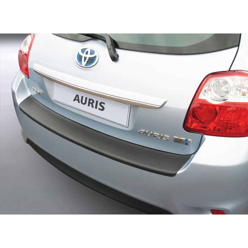 ABS Rear bumper protector  Toyota Auris 3/5 doors 2010-2012 Black