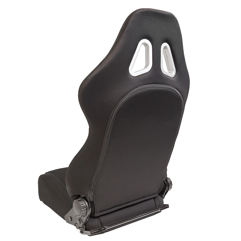 Sport seat 'TN' - Black - Dual-side reclinable back-rest - incl. slides