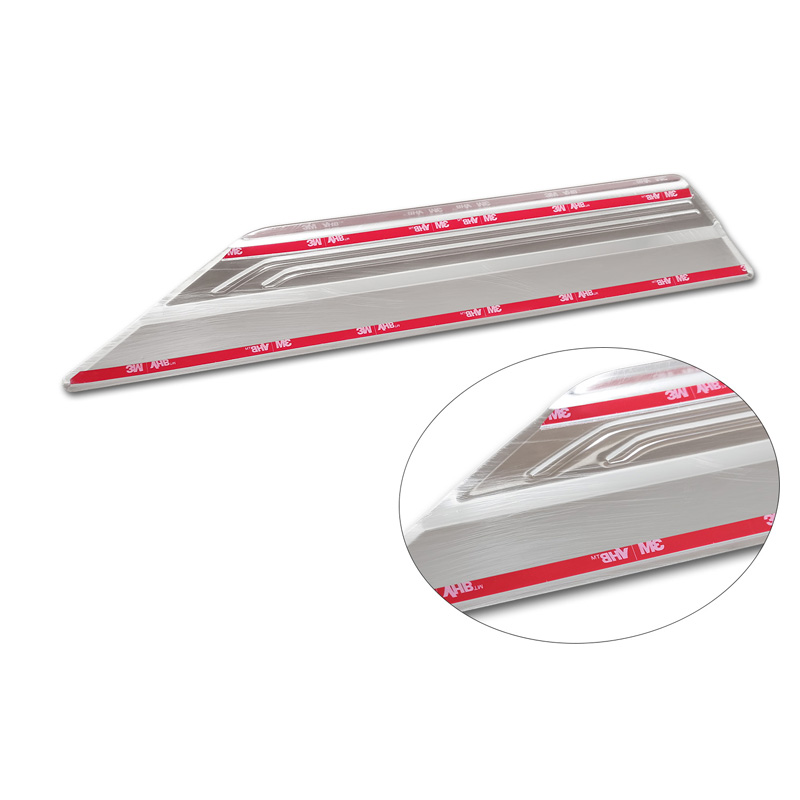 Stainless Steel Door sill protectors  Lexus RX V 2022- 'Lines' - 4-pieces