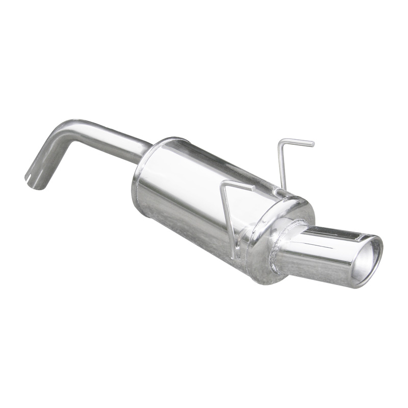 100% Inox Sport Exhaust  Fiat 500 1.4 16V 100hp 2007- Ø 48 1x90mm X-Race