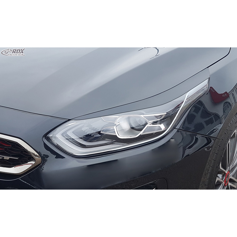 Head light spoilers  Kia Ceed (CD) & ProCeed (CD) 2018- (ABS)
