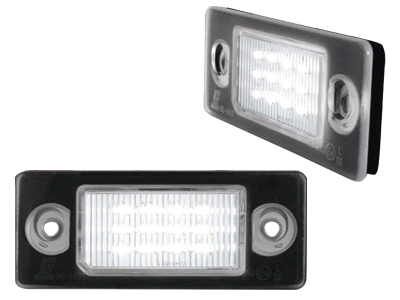 LED License Plate Lights Skoda Fabia 1999-2007