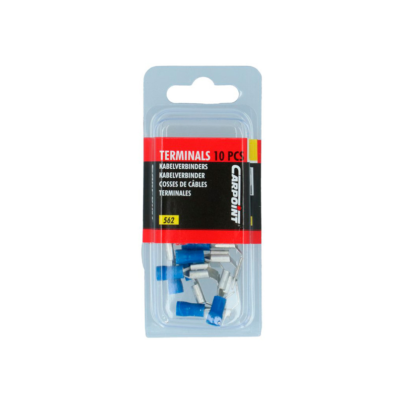 Carpoint Piggyback Terminals 562 Blue Blister 10-pieces