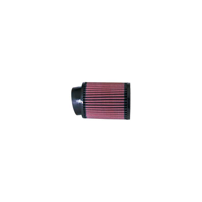 K&N Universal Round Air Filter 70mm flange, 10 degree angle, 102mm outside diameter, 127mm height (RU-1460)