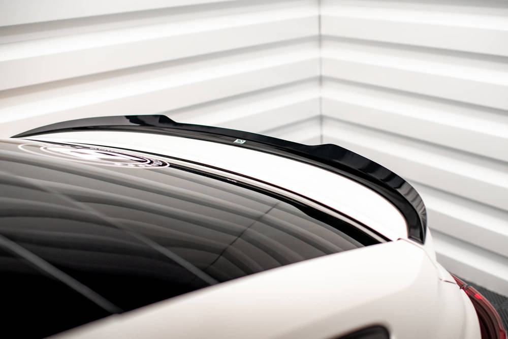 Spoiler passend voor Audi Q4 E-Tron Sportback Maxton Glans Zwart