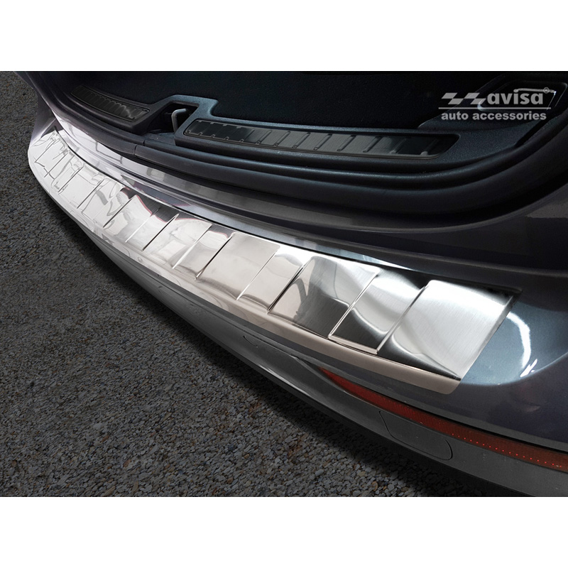 Stainless Steel Rear bumper protector  Volvo V60 II 2018- incl. Cross Country & R-Design